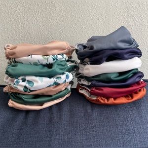Nora’s nursery cloth diapers